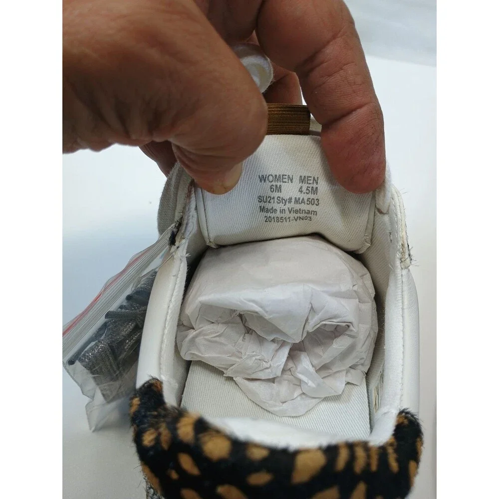 Madewell Kickoff Trainer sneakers Calf Hair Size 6 M Women